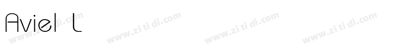 Aviel Light字体转换